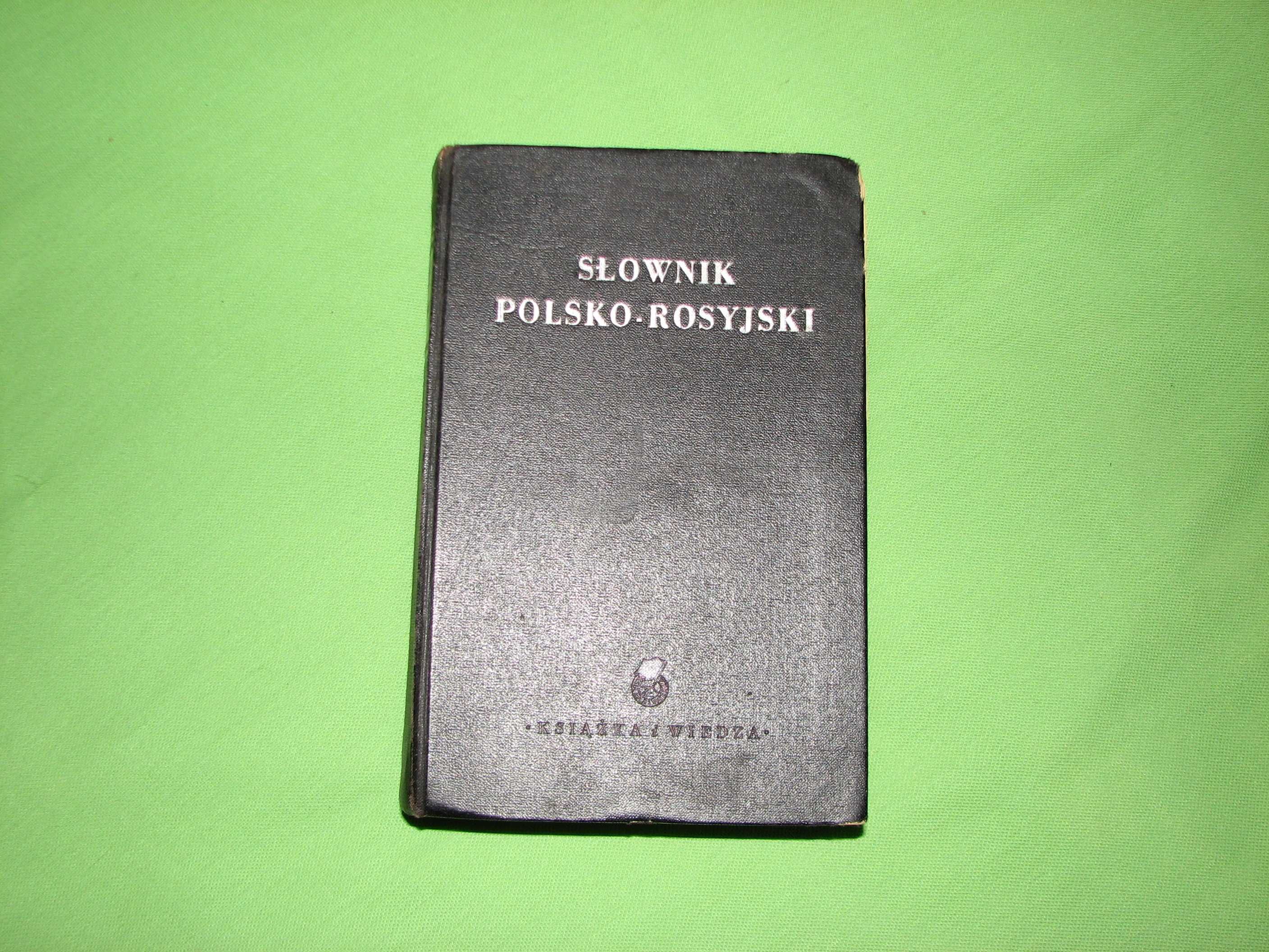 Słownik Polsko-Rosyjski  1950