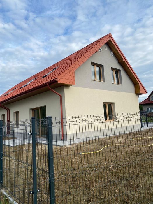 Dom w zabudowie bliźniaczej- stan deweloperski Rekuperacja  Stanowice