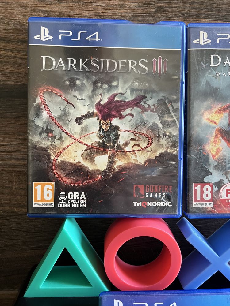 PlayStation Ps 4 Dragon Age Inkwizycja, Darksiders, 1 Darksiders III