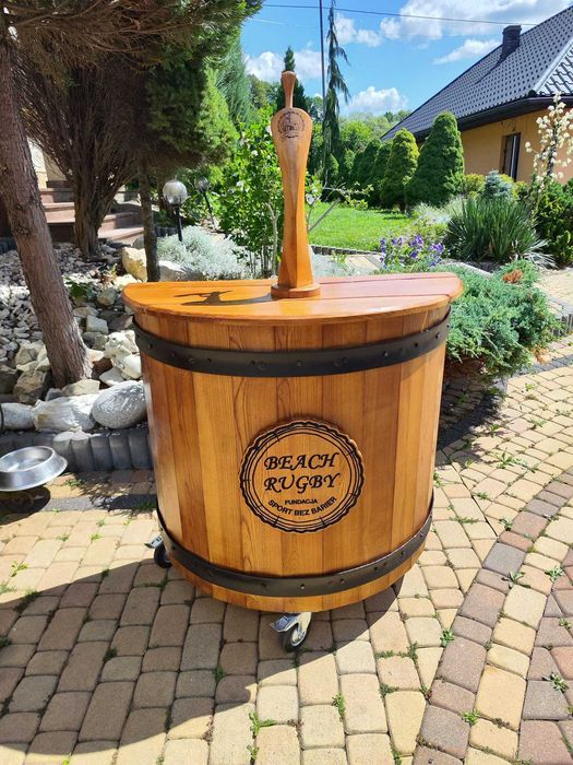 Mobilny rollbar piwo z kija nalewak do piwa bar drewniany komplet