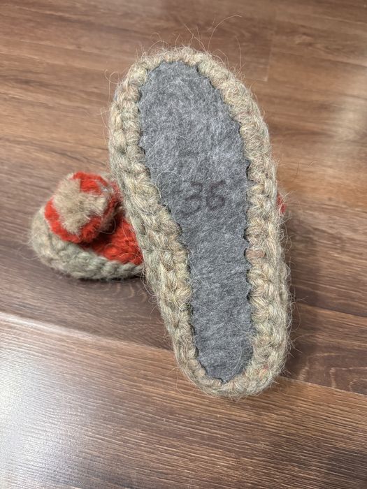 Капці вовняні, тапочки, чуні