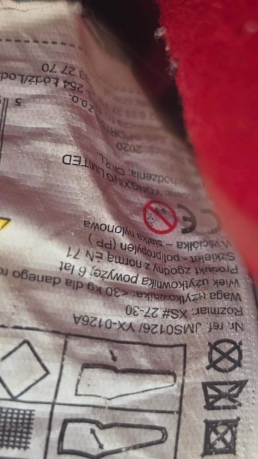Wrotki dziecięce rozmiar XS 27-30