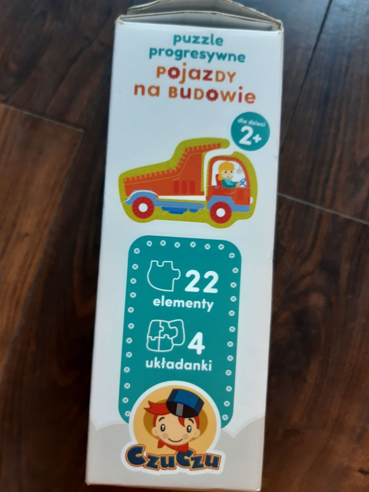 Czuczu Pojazdy na budowie 2+ puzzle