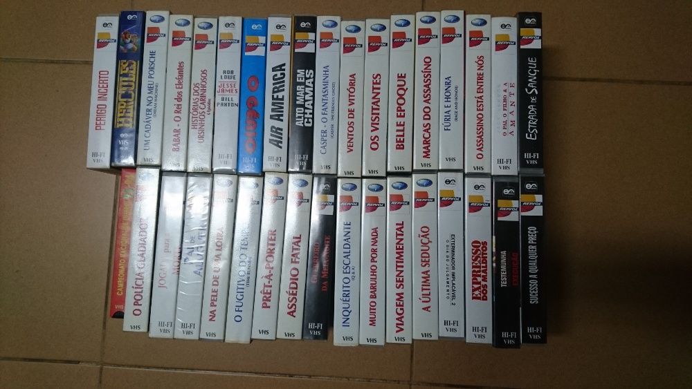 35 Cassetes Video VHS