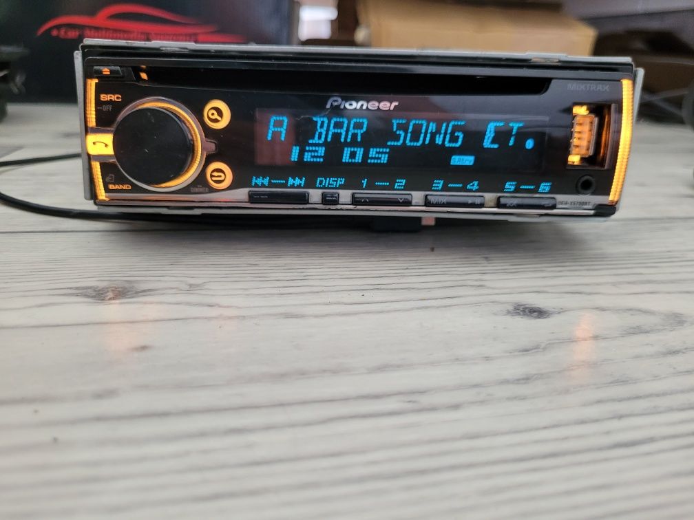 Radio samochodowe Pioneer 4x50W MIXTRAX BLUETOOTH,CD,USB/IPOD/IPHONE,D