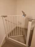 Cancela/Grade extensível 72 a 86 cm protecção escadas