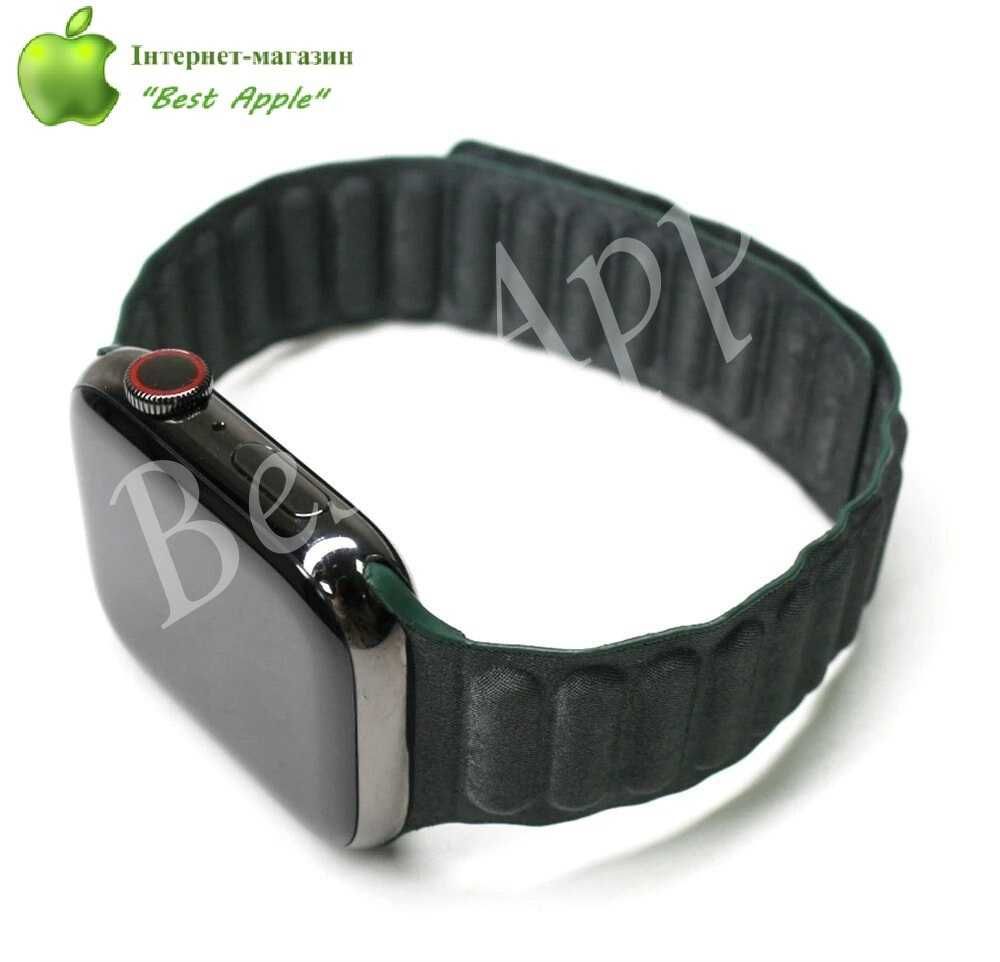 NEW! Ремінець Magnetic Link з FineWoven для Apple Watch 42/44/45/49mm