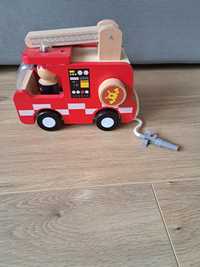 Drewniany wóz strażacki pojazd auto playtive