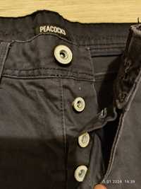 Spodnie krótkie jeans peacocks nowe pas92cm,długość 67cm