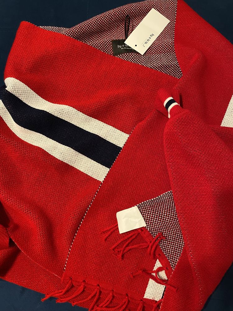 Ponczo sweter By O La la, UNi