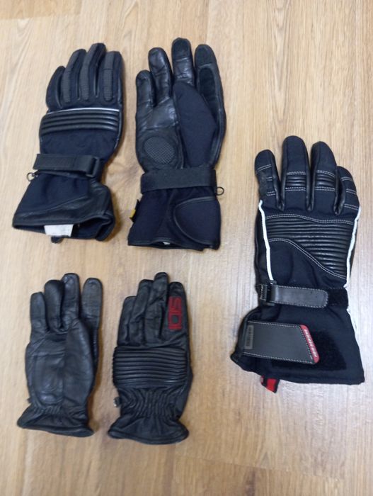 Мотоперчатки кожаные