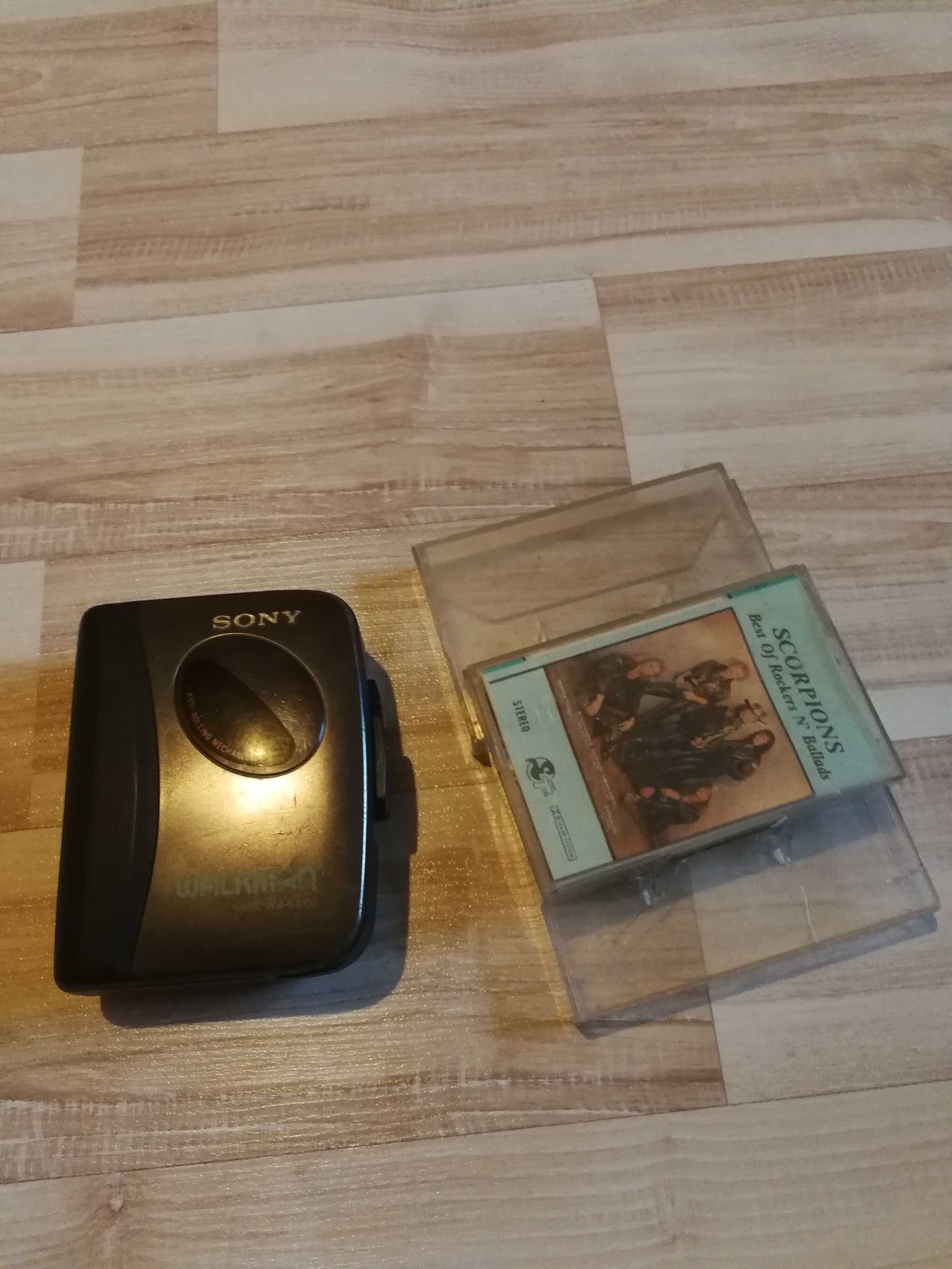 Walkman Sony Kaseta Scorpions Opakowania