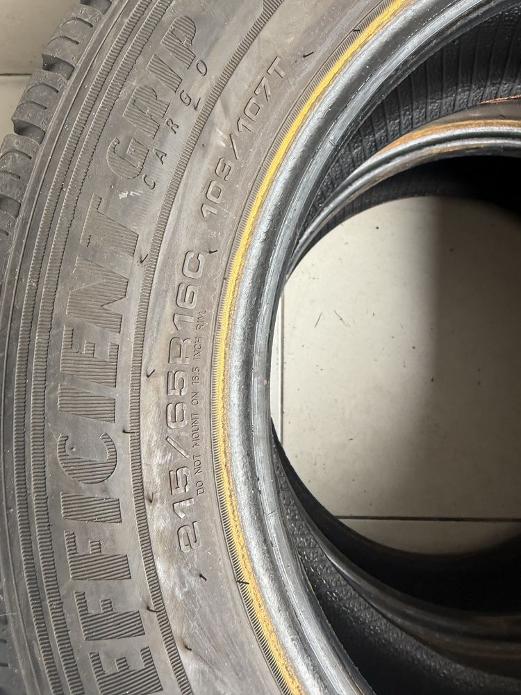 Opony 215/65/16 C GoodYear 2020 Rok 2 szt