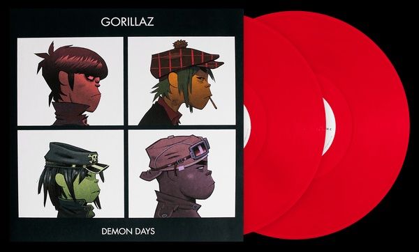 Gorillaz - Demon Days ( Translucent Red )