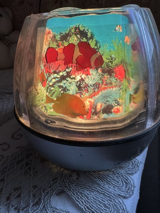 Нічник акваріум з підсвіткою