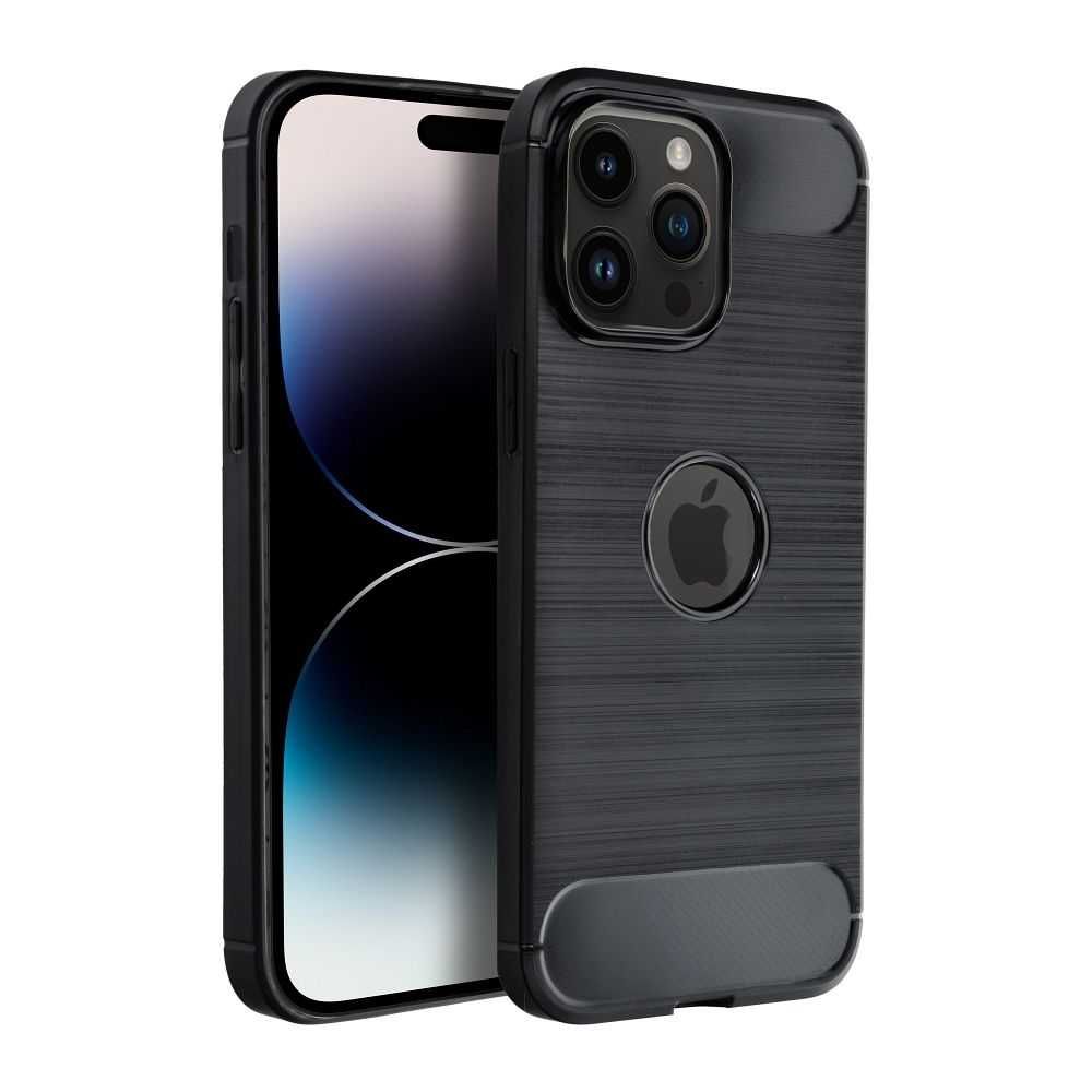 Futerał CARBON do IPHONE SE 2020 czarny