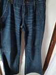 calça de ganga de marca