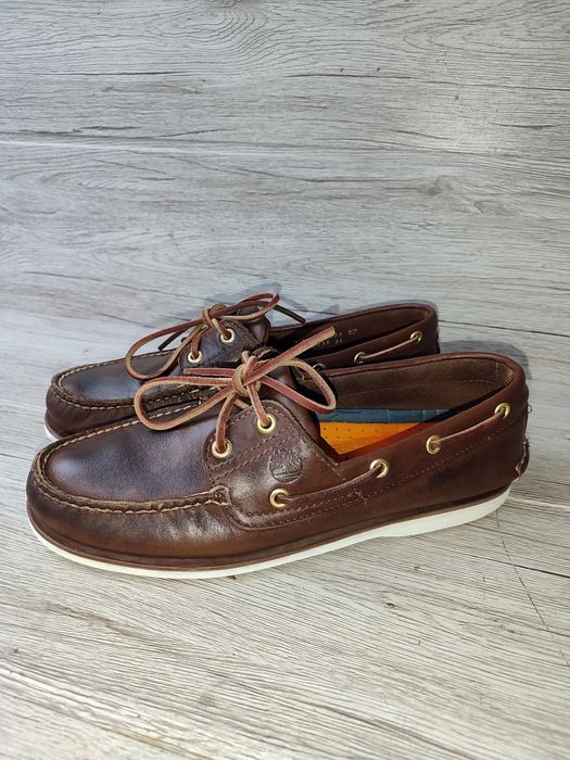 Timberland 43р топсайдеры  мужские туфли кожаные