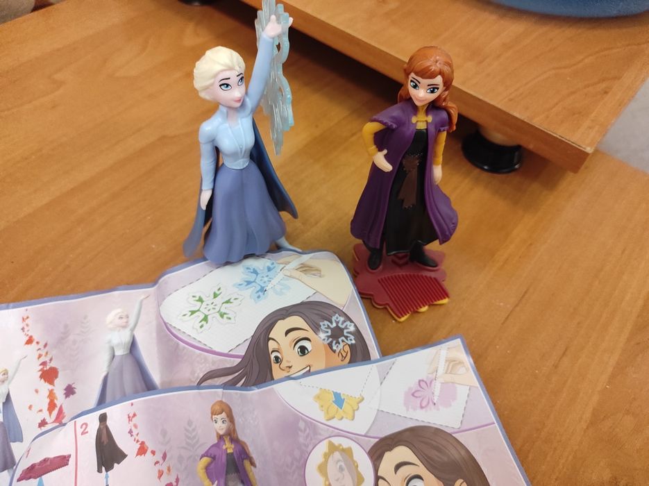 Аксессуары герои Холодное Сердце Анна и Эльза