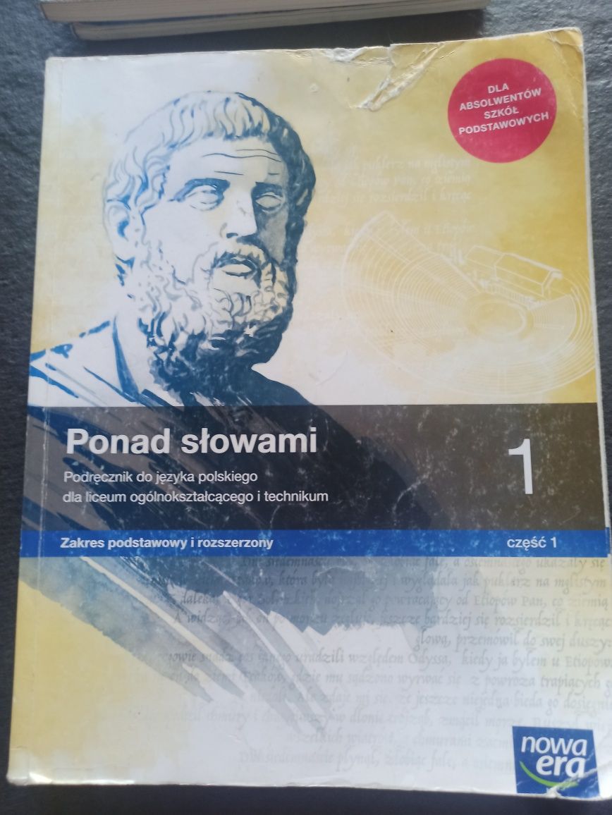 Ponad słowami 1 cz. 1 książka do języka polskiego 1