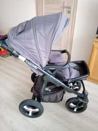 Wózek 2w1 Baby Design Lupo Comfort szary