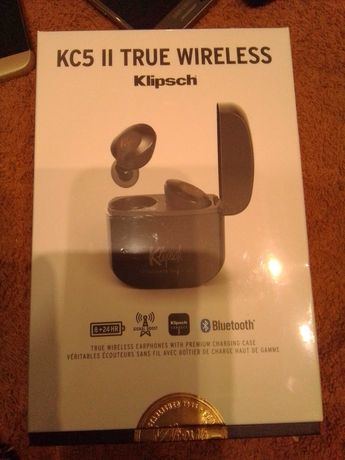 Продам беспроводные наушники Klipsch KC5 2 True Wireless