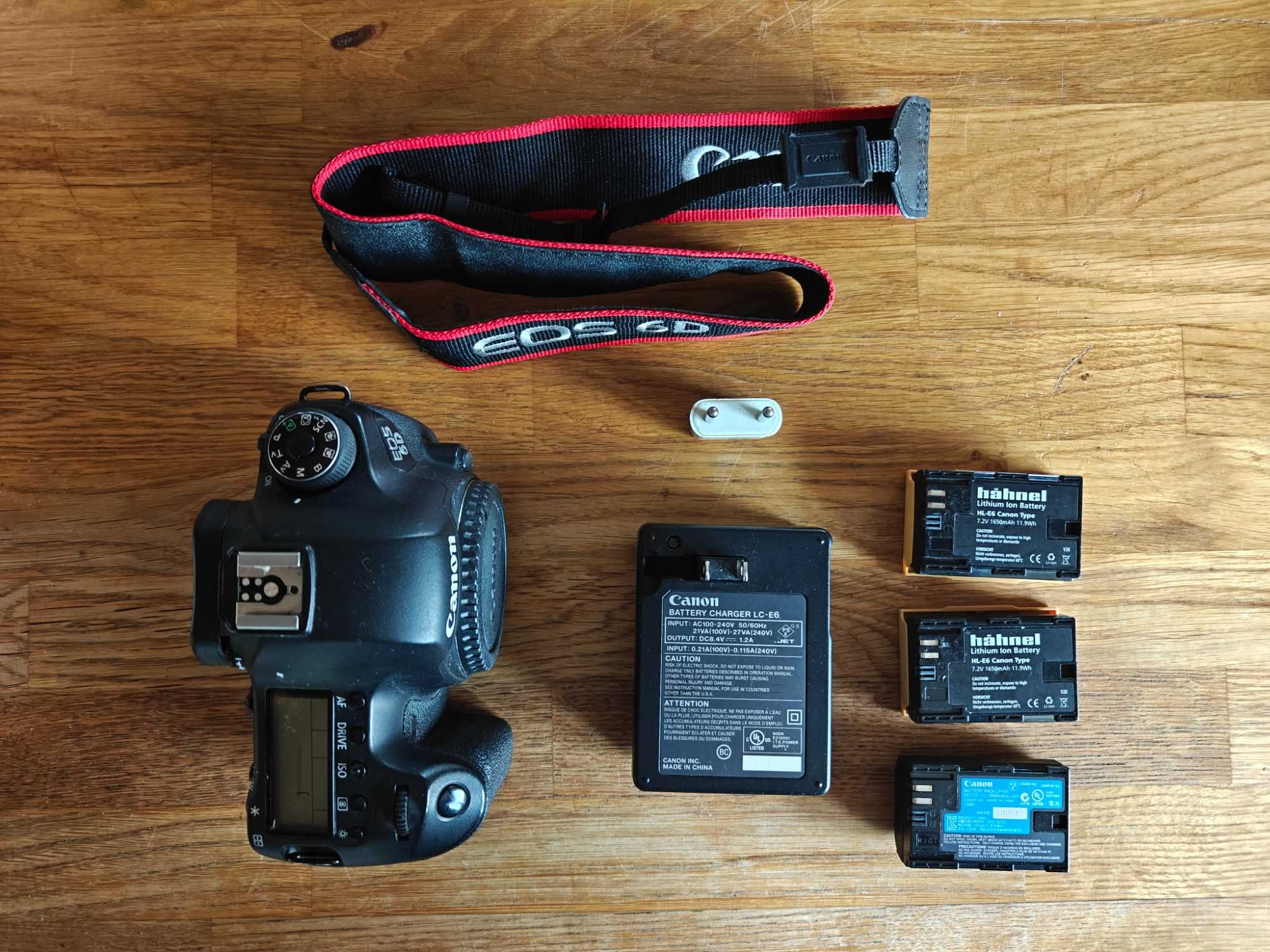 Canon 6d +3 baterie