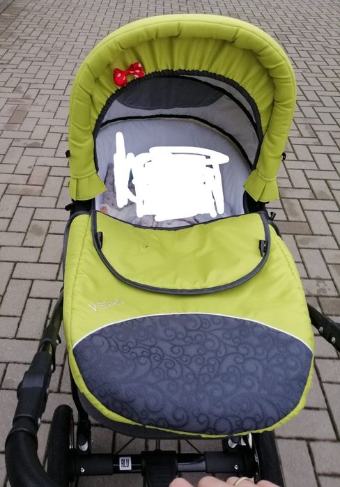 Wozek dzieciecy aluminiowy 3 w 1