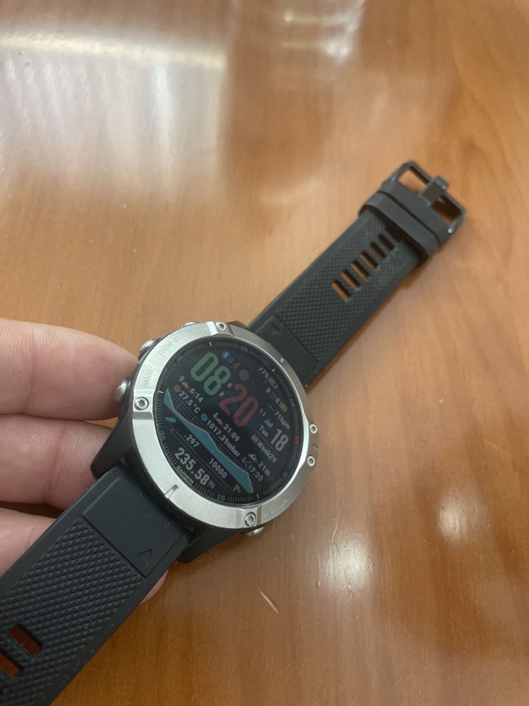 Relógio Gps Garmin Fenix 6