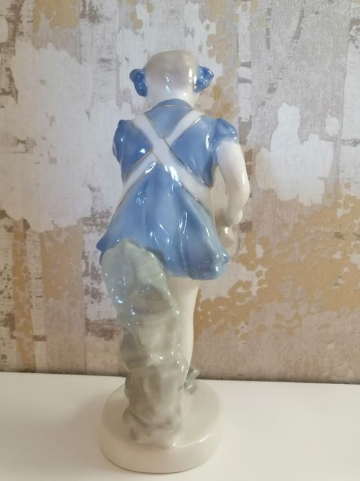 Figurka porcelanowa ZSRR Lomonosow Artel Vintage