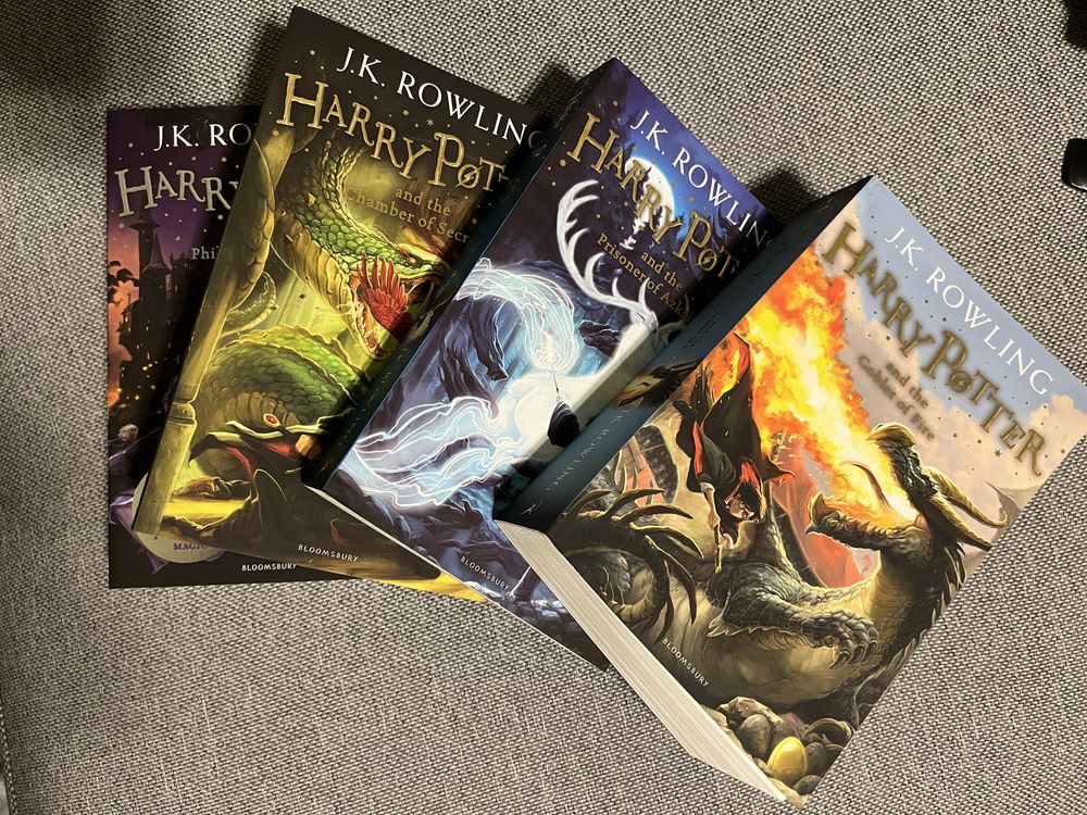 Книги Гаррі Поттер в оригіналі нові Harry Potter