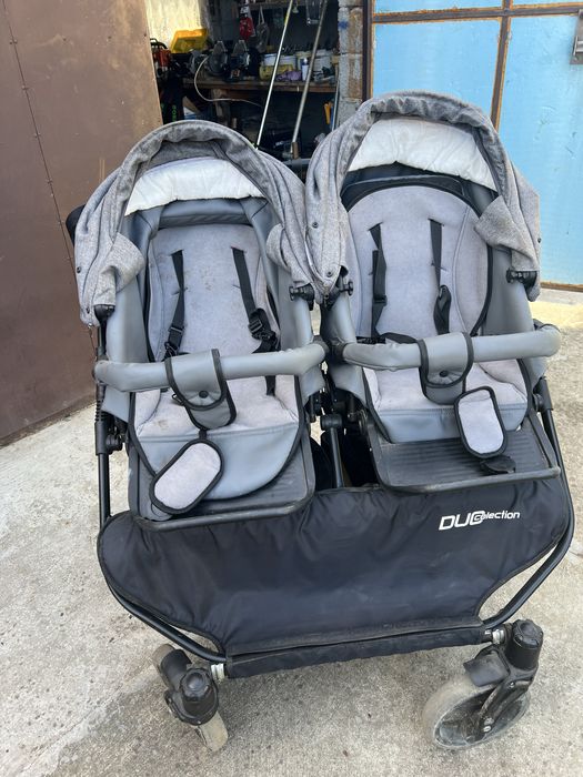 Коляска для двійні 2в1