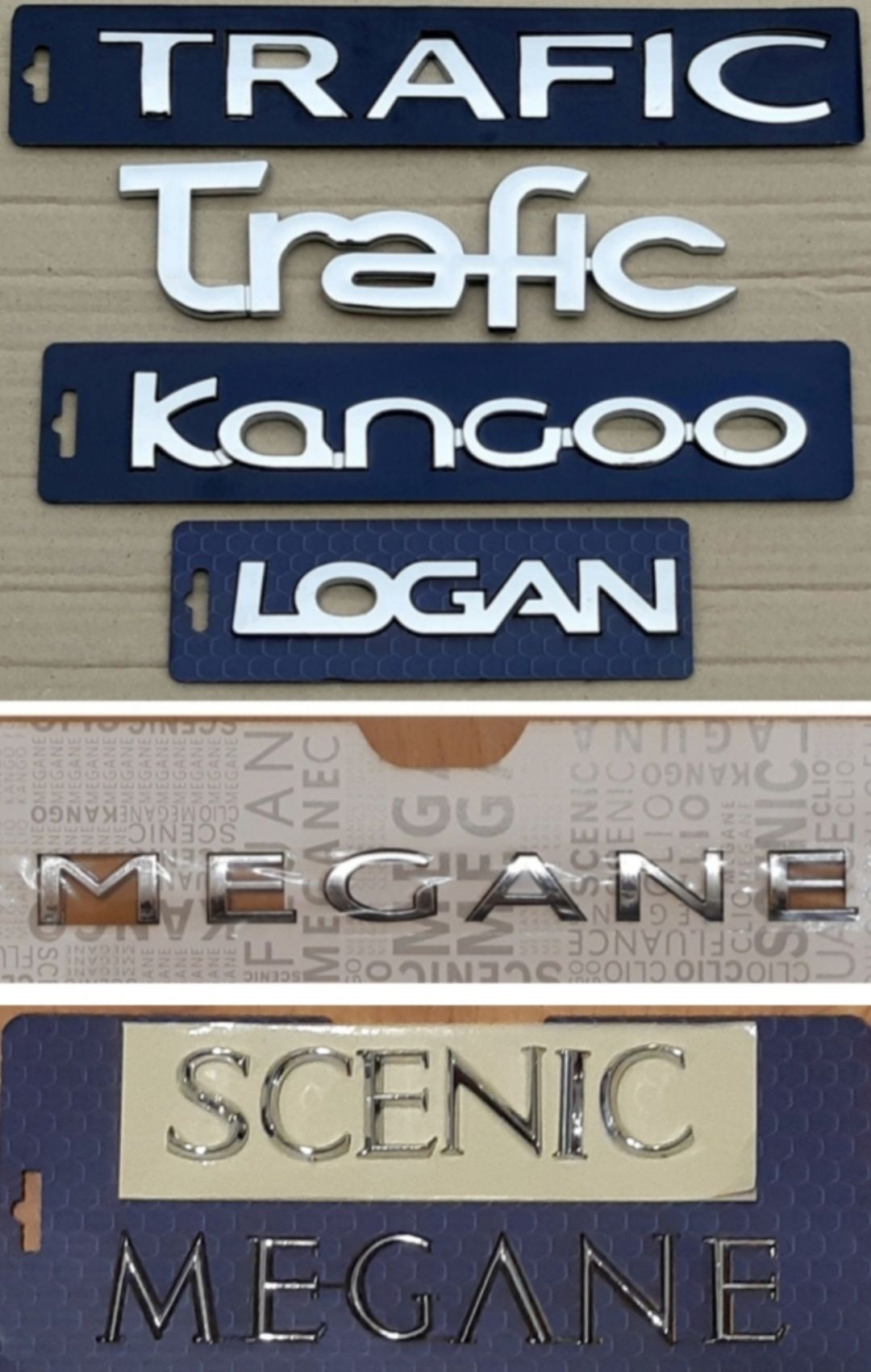 Букви MEGANE, SCENIC 2, Шильдик Напис Надпись Меган 2, 3, 4