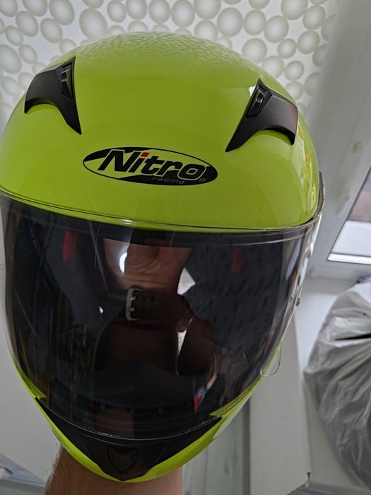 Мотошолом Nitro N2300 (SA-36SV) – розмір L, флуоресцентний