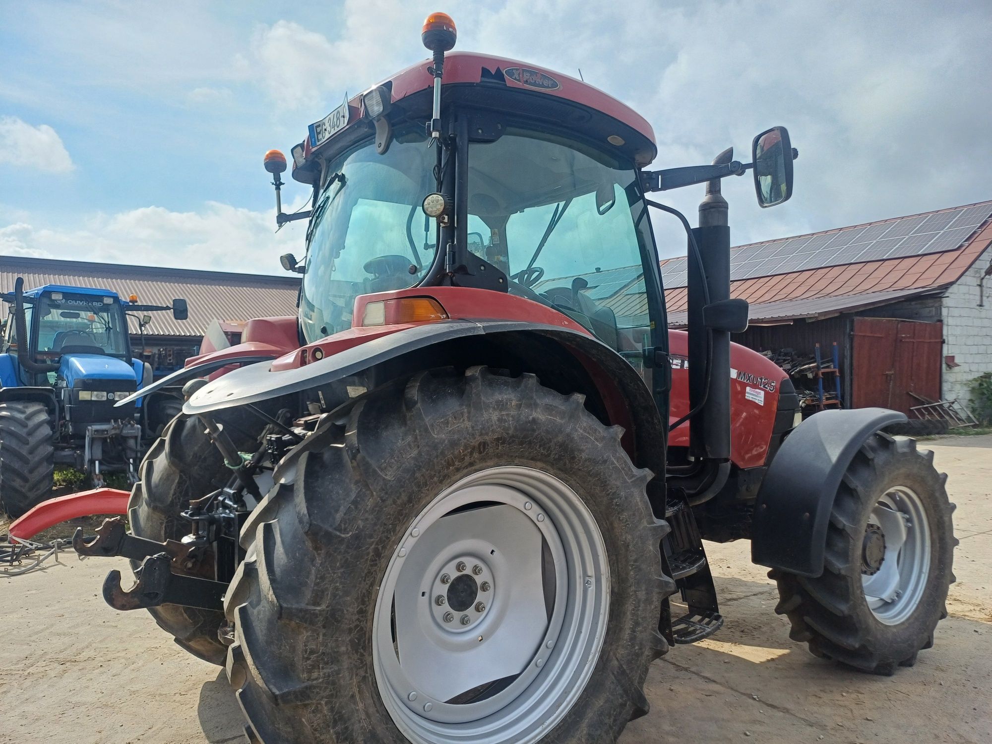 Case Mxu 125 sprowadzony T6010 TS125 new holland T6070