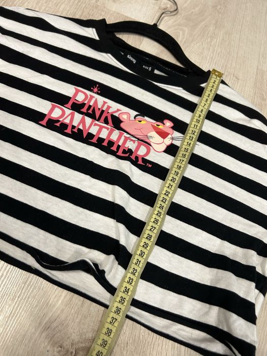 Top w paski z rozowa pantera Sinsay S 36