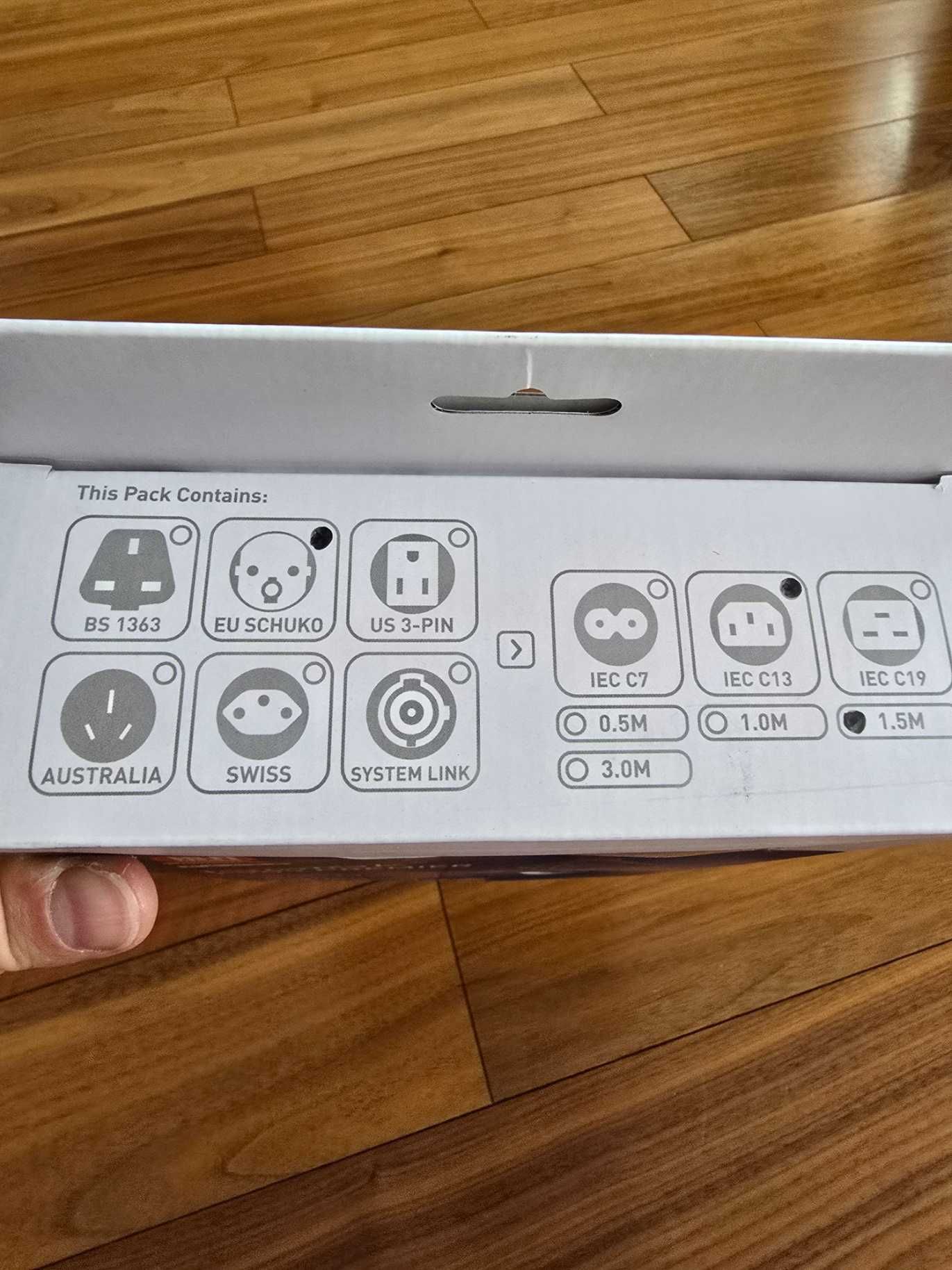 IsoTek EVO3 Premier - kabel zasilający audio 1,5m