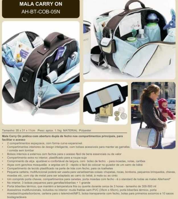 Mala muda-fraldas Allerhand - Nova