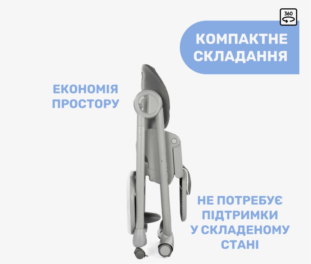 Стульчик для кормления Chicco Polly