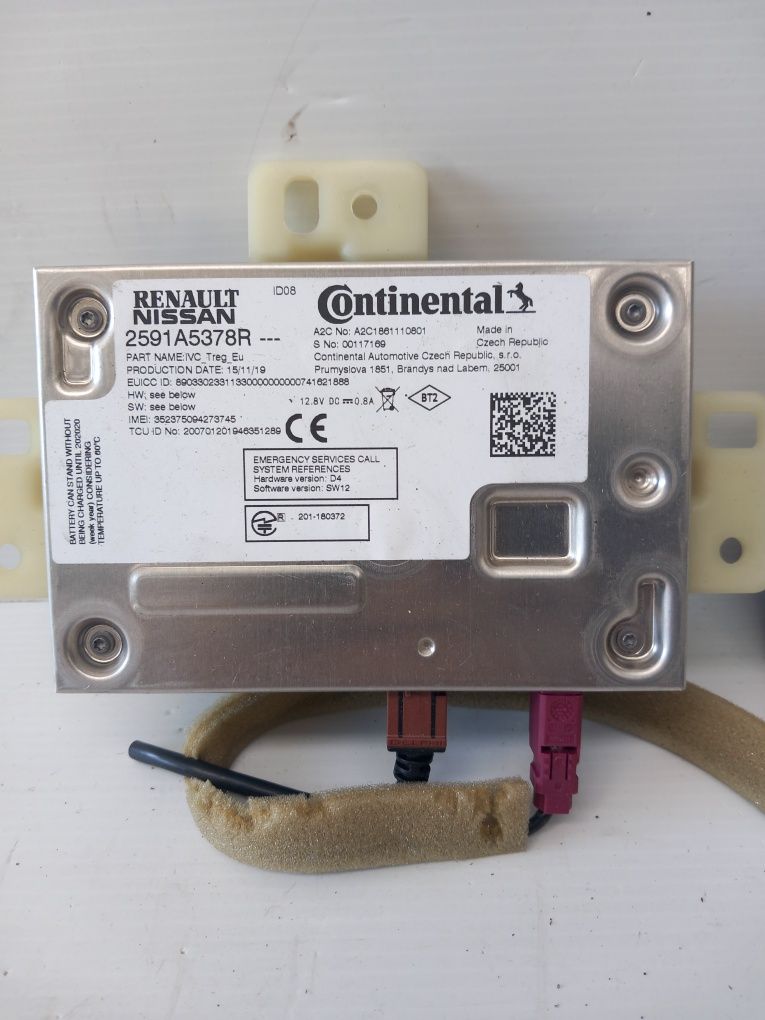Módulo Bluetooth multimédia antena GPS Renault Clio 5