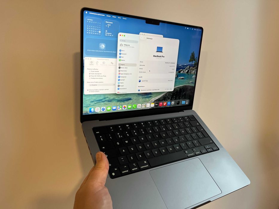 Laptop Apple MacBook A2442 Pro M1 Pro 16G 1000GB Space Gray 2021r FV23