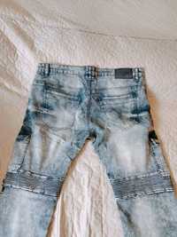 Spodnie jogery jeans nowe