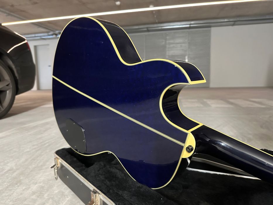 Washburn EA36 Robert Plant transparent blue