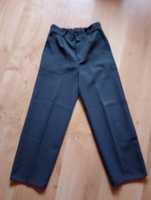 Spodnie wizytowe garniturowe szare r. 134 cm