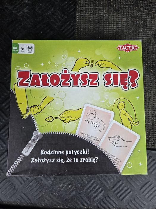 Gra planszowa "Założysz się?"