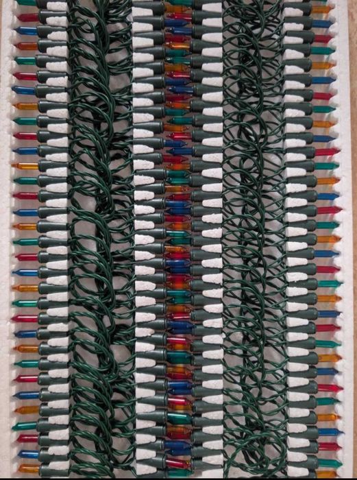 Lampadas de Natal incandescentes