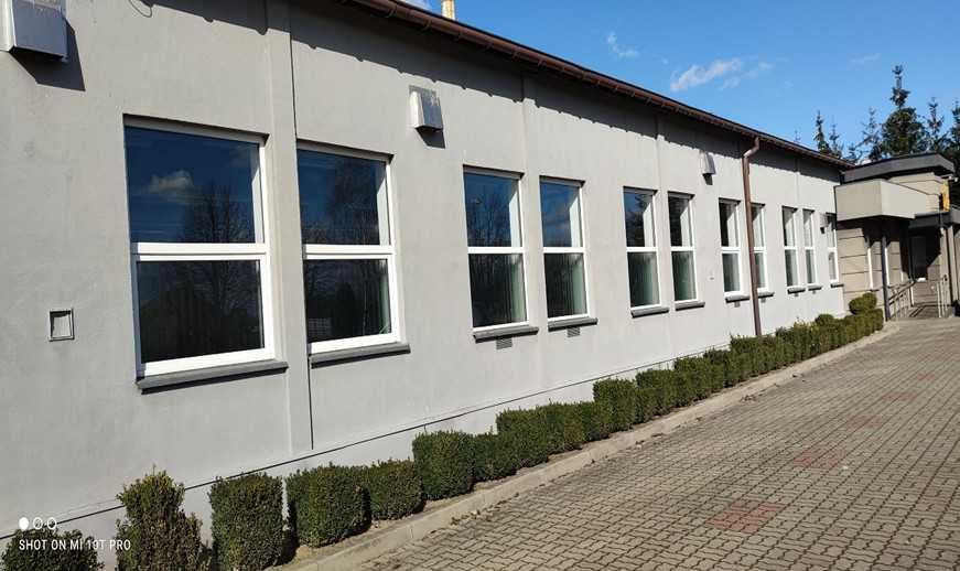 Obiekt -Hala produkcyjno-mag 1320 m2  zapl.soc.biurowym działka 6709m2