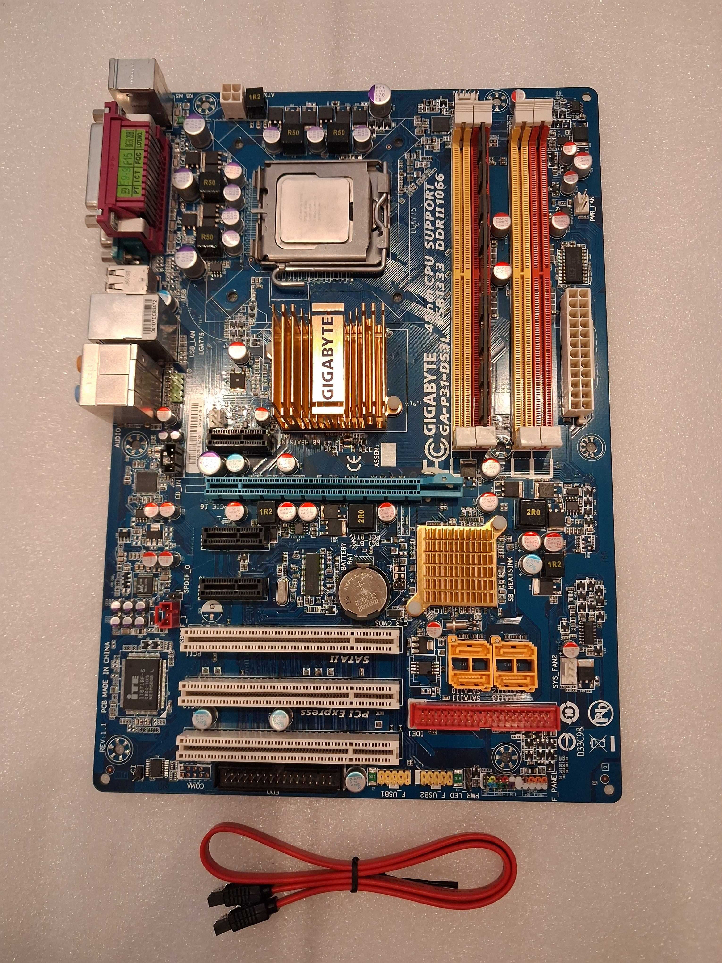 Płyta główna ATX GIGABYTE GA-P31-DS3L 1.1 CPU RAM QuadCore
