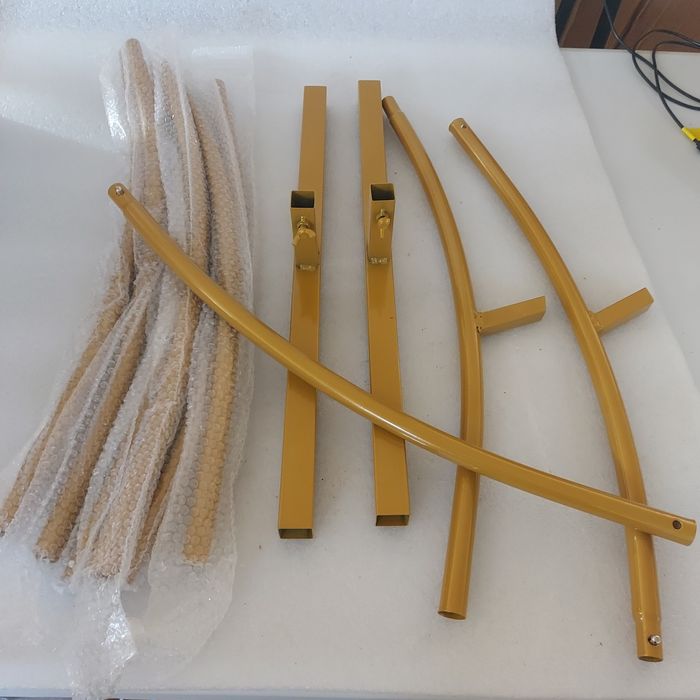 Okrągły łuk ślubny złoty 160cm