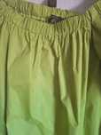 Blusa verde tecido tipo gabardina